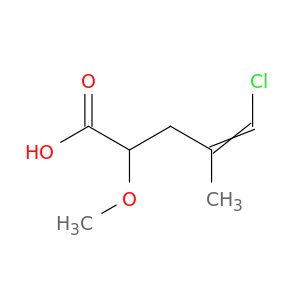 4-Pentenoic acid, 5-chloro-2-methoxy-4-methyl-