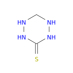 1,2,4,5-Tetrazine-3(2H)-thione, tetrahydro-