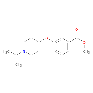Benzoic acid, 3-[[1-(1-methylethyl)-4-piperidinyl]oxy]-, methyl ester