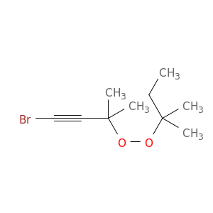 Peroxide, 3-bromo-1,1-dimethyl-2-propynyl 1,1-dimethylpropyl