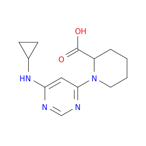 1-(6-环丙基氨基-嘧啶-4-基)-哌啶-2-羧酸