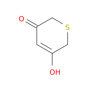 2H-Thiopyran-3(6H)-one, 5-hydroxy-