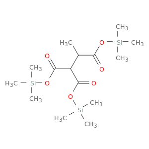 1,1,2-Propanetricarboxylic acid, tris(trimethylsilyl) ester