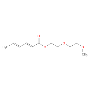 2,4-Hexadienoic acid, 2-(2-methoxyethoxy)ethyl ester, (E,E)-