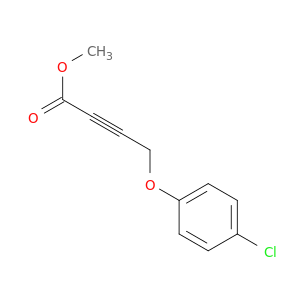 2-Butynoic acid, 4-(4-chlorophenoxy)-, methyl ester