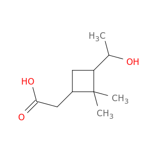 [3-(1-hydroxyethyl)-2,2-dimethylcyclobutyl]acetic acid