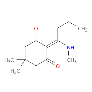 1,3-Cyclohexanedione, 5,5-dimethyl-2-[1-(methylamino)butylidene]-