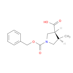 (3S,4R)-1-((苄氧基)羰基)-4-甲基吡咯烷-3-羧酸