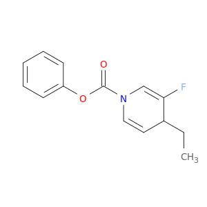 1(4H)-Pyridinecarboxylic acid, 4-ethyl-3-fluoro-, phenyl ester