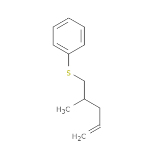 Benzene, [(2-methyl-4-pentenyl)thio]-