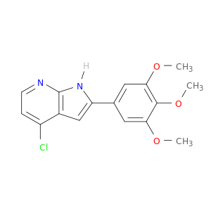 4-CHLORO-2-(3,4,5-TRIMETHOXYPHENYL)-1H-PYRROLO[2,3-B]PYRIDINE