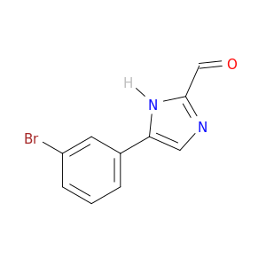 5-(3-bromophenyl)-1H-imidazole-2-carbaldehyde