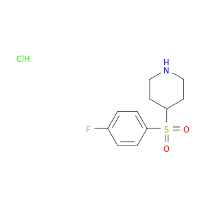 4-((4-Fluorophenyl)sulfonyl)piperidine hydrochloride