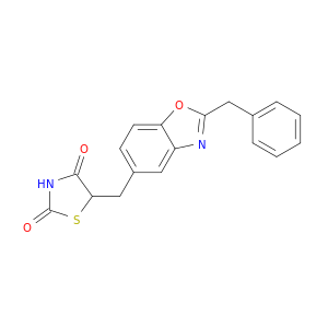 2,4-Thiazolidinedione, 5-[[2-(phenylmethyl)-5-benzoxazolyl]methyl]-