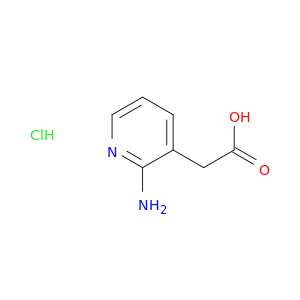 2-(2-aminopyridin-3-yl)acetic acid hydrochloride