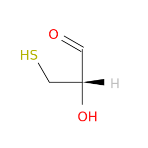 Propanal, 2-hydroxy-3-mercapto-, (S)-