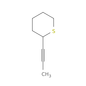 2H-Thiopyran, tetrahydro-2-(1-propynyl)- (9CI)