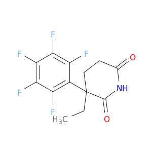 2,6-Piperidinedione, 3-ethyl-3-(pentafluorophenyl)-