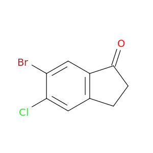 6-溴-5-氯-2,3-二氢-1H-茚-1-酮