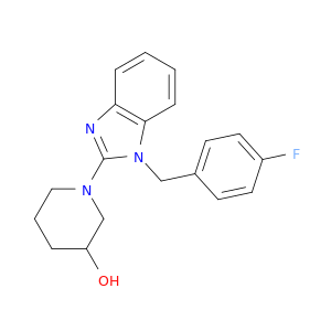 1-[1-(4-氟-苄基)-1H-苯并咪唑基-2-基]-哌啶-3-醇