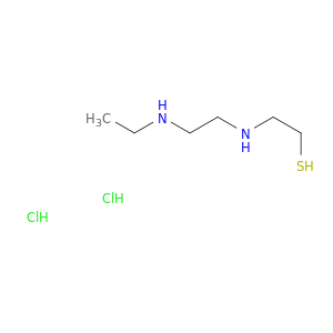 Ethanethiol,2-[[2-(ethylamino)ethyl]amino]-, hydrochloride (1:2)