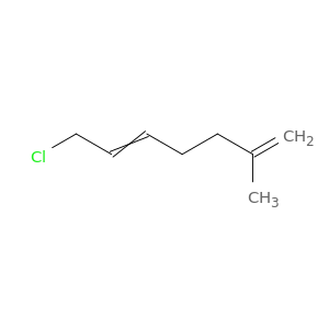1,5-Heptadiene, 7-chloro-2-methyl-