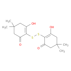 2-Cyclohexen-1-one, 2,2'-dithiobis[3-hydroxy-5,5-dimethyl-
