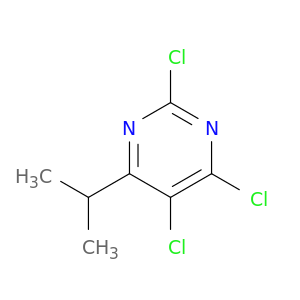 Pyrimidine, 2,4,5-trichloro-6-(1-methylethyl)-