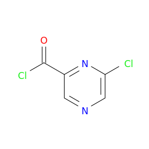 2-Pyrazinecarbonylchloride, 6-chloro-