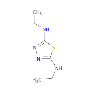 1,3,4-Thiadiazole-2,5-diamine, N,N'-diethyl-