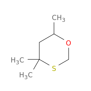 1,3-Oxathiane, 4,4,6-trimethyl-