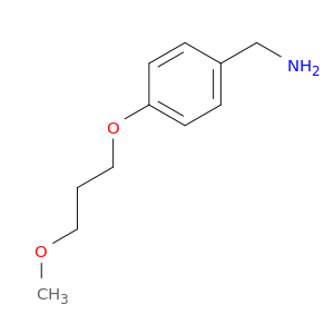 [4-(3-Methoxypropoxy)phenyl]methanamine