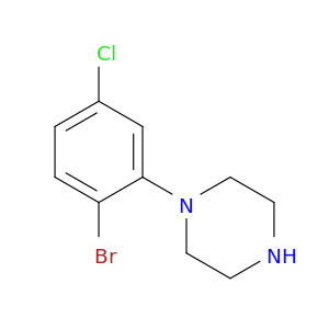 1-(2-Bromo-5-chlorophenyl)piperazine