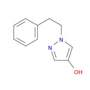 1-(2-phenylethyl)-1h-pyrazol-4-ol