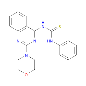 Thiourea, N-[2-(4-morpholinyl)-4-quinazolinyl]-N'-phenyl-