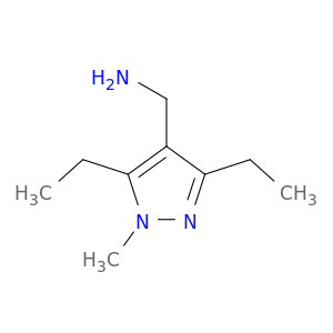 (3,5-diethyl-1-methyl-1H-pyrazol-4-yl)methanamine