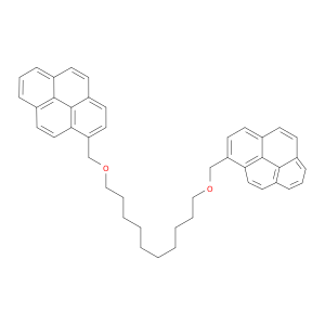 Pyrene, 1,1'-[1,10-decanediylbis(oxymethylene)]bis-