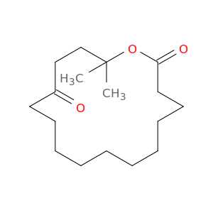 Oxacyclohexadecane-2,13-dione, 16,16-dimethyl-