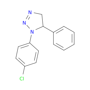 1H-1,2,3-Triazole,1-(4-chlorophenyl)-4,5-dihydro-5-phenyl-