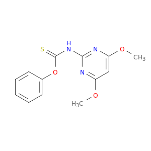 Carbamothioic acid, (4,6-dimethoxy-2-pyrimidinyl)-, O-phenyl ester