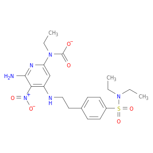 ethyl[6-amino-4-({2-[4-(diethylsulfamoyl)phenyl]ethyl}amino)-5-nitropyridin-2-yl]carbamate