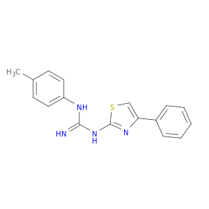 Guanidine, N-(4-methylphenyl)-N'-(4-phenyl-2-thiazolyl)-