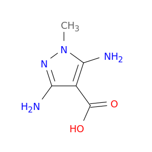 1H-Pyrazole-4-carboxylicacid, 3,5-diamino-1-methyl-