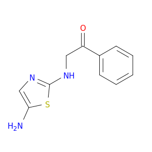 Ethanone, 2-[(5-amino-2-thiazolyl)amino]-1-phenyl-