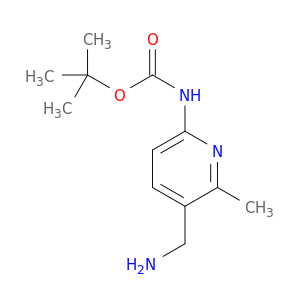 1,1-二甲基乙基N-[5-(氨基甲基)-6-甲基-2-吡啶基]氨基甲酸酯