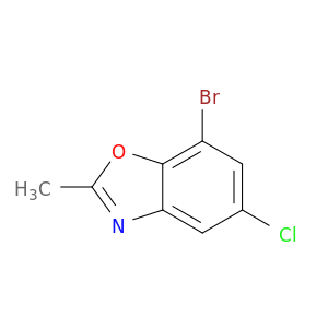 7-Bromo-5-chloro-2-methyl-1,3-benzoxazole