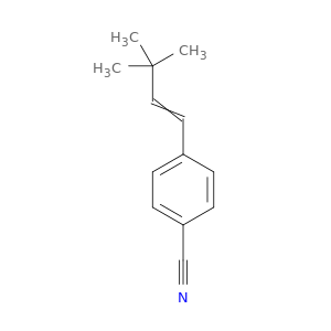 Benzonitrile, 4-(3,3-dimethyl-1-butenyl)-