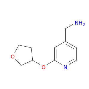 [2-(oxolan-3-yloxy)pyridin-4-yl]methanamine
