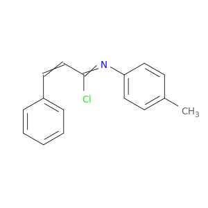 2-Propenimidoylchloride, N-(4-methylphenyl)-3-phenyl-