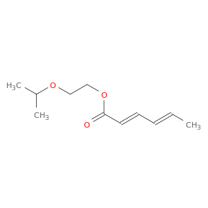 2,4-Hexadienoic acid, 2-(1-methylethoxy)ethyl ester, (E,E)-